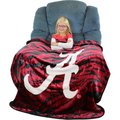 College Covers Collegecovers ALATHSM Alabama Crimson Tide Raschel Throw Blanket - 50 x 60 ALATHSM